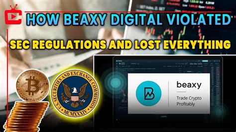 the beaxy digital 8m theblock The SEC also charged Artak Hamazaspyan, the platform's founder, and a company he controlled, Beaxy Digital, with raising $8M in an unregistered offering of the Beaxy token